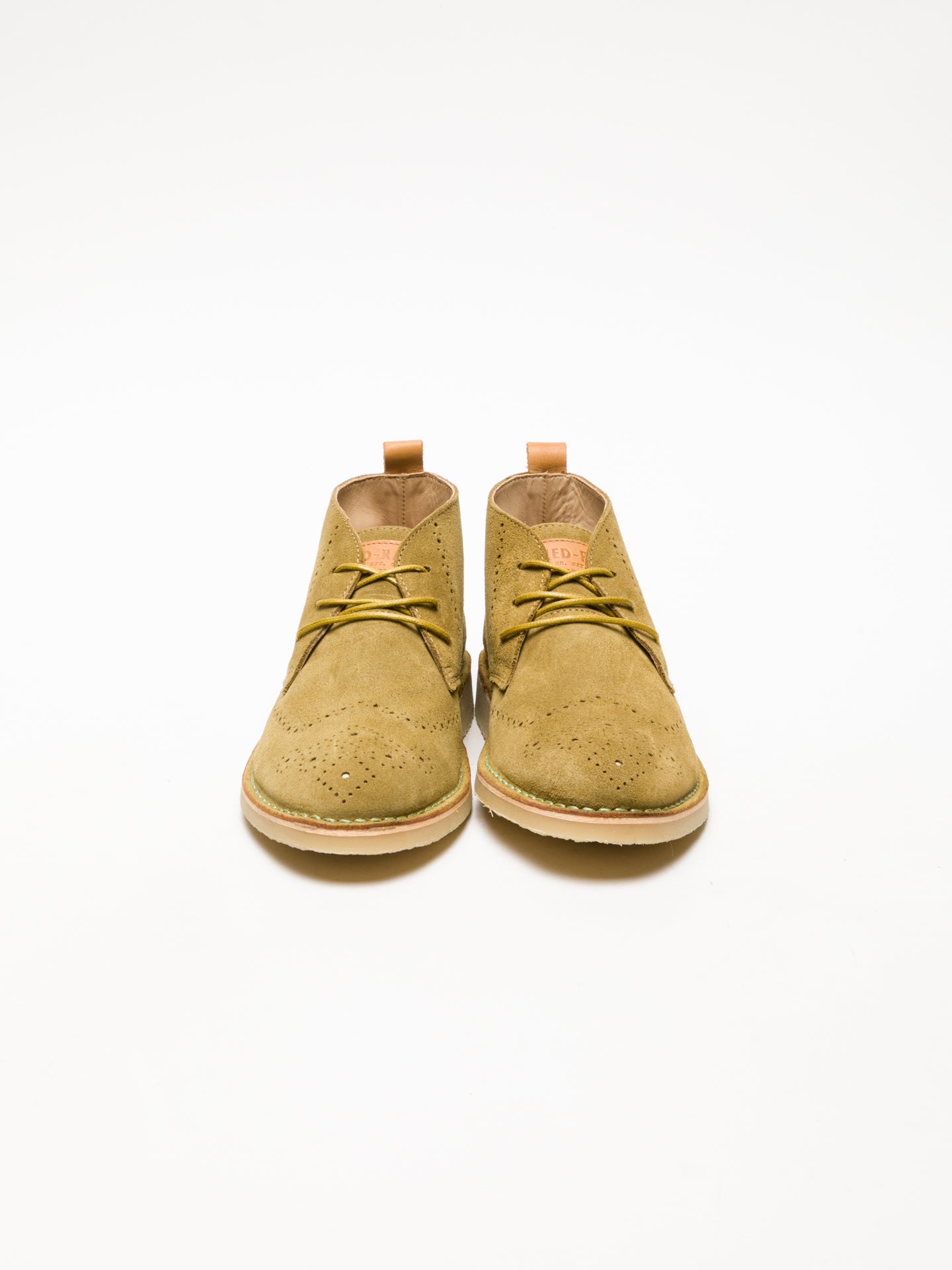 Foreva Botins com Atacadores em Amarelo